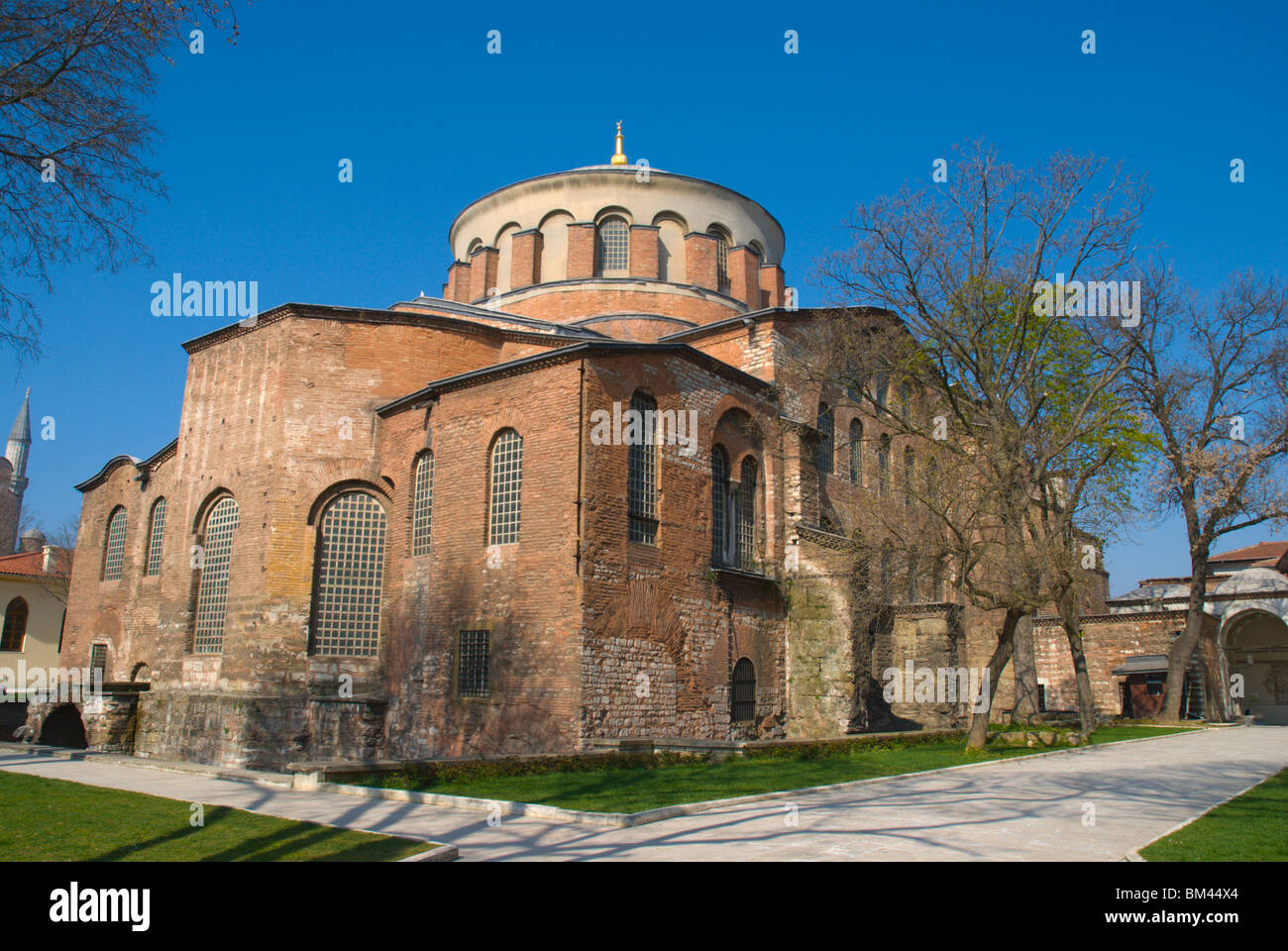 St Irene (Eirene) church Gülhane Park Sultanahmet district Istanbul Turkey Europe Stock Photo