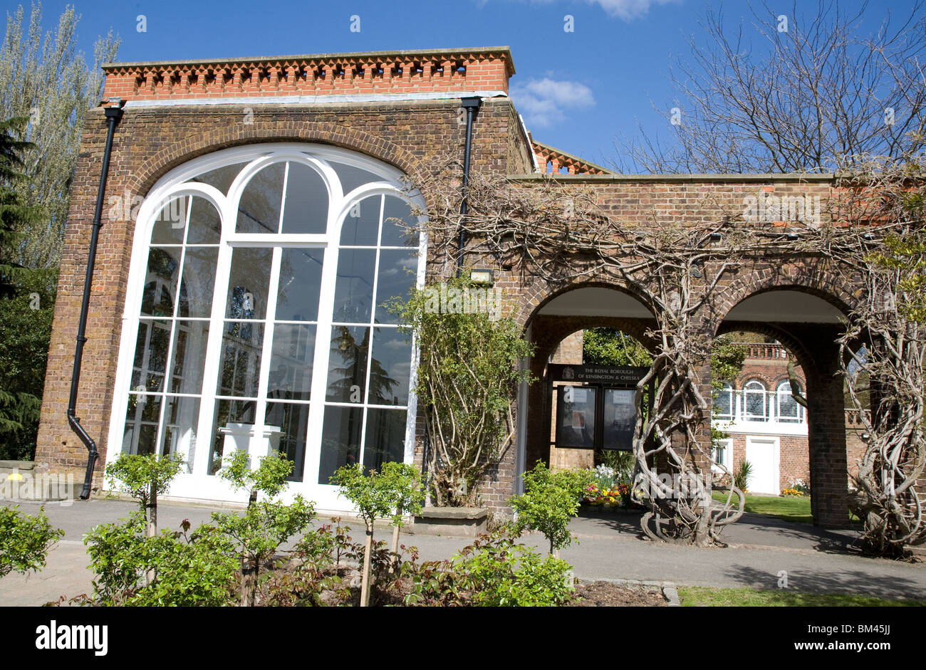 The Orangery in Holland Park, London Stock Photo - Alamy