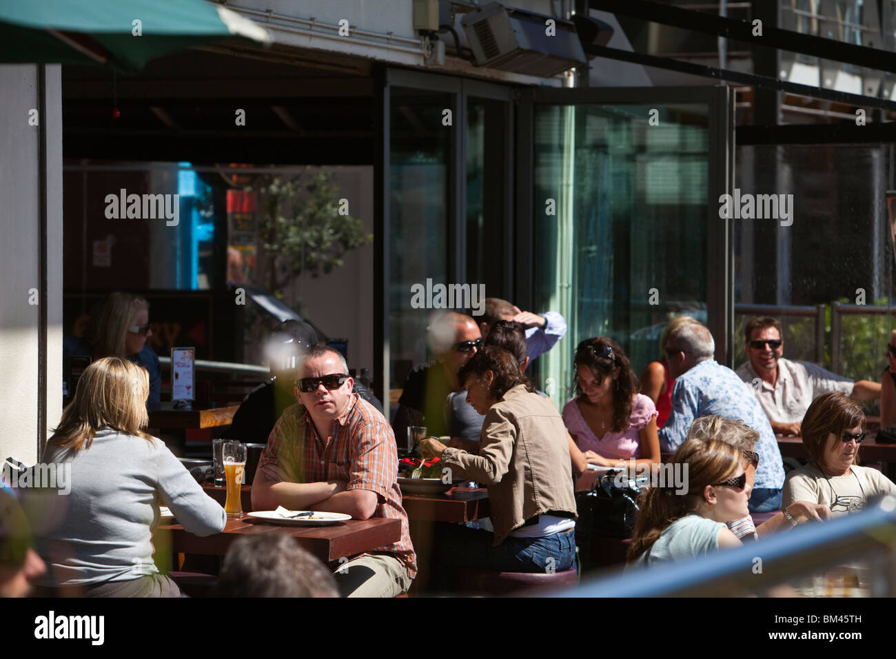 Auckland outdoor cafe viaduct hires stock photography and images Alamy