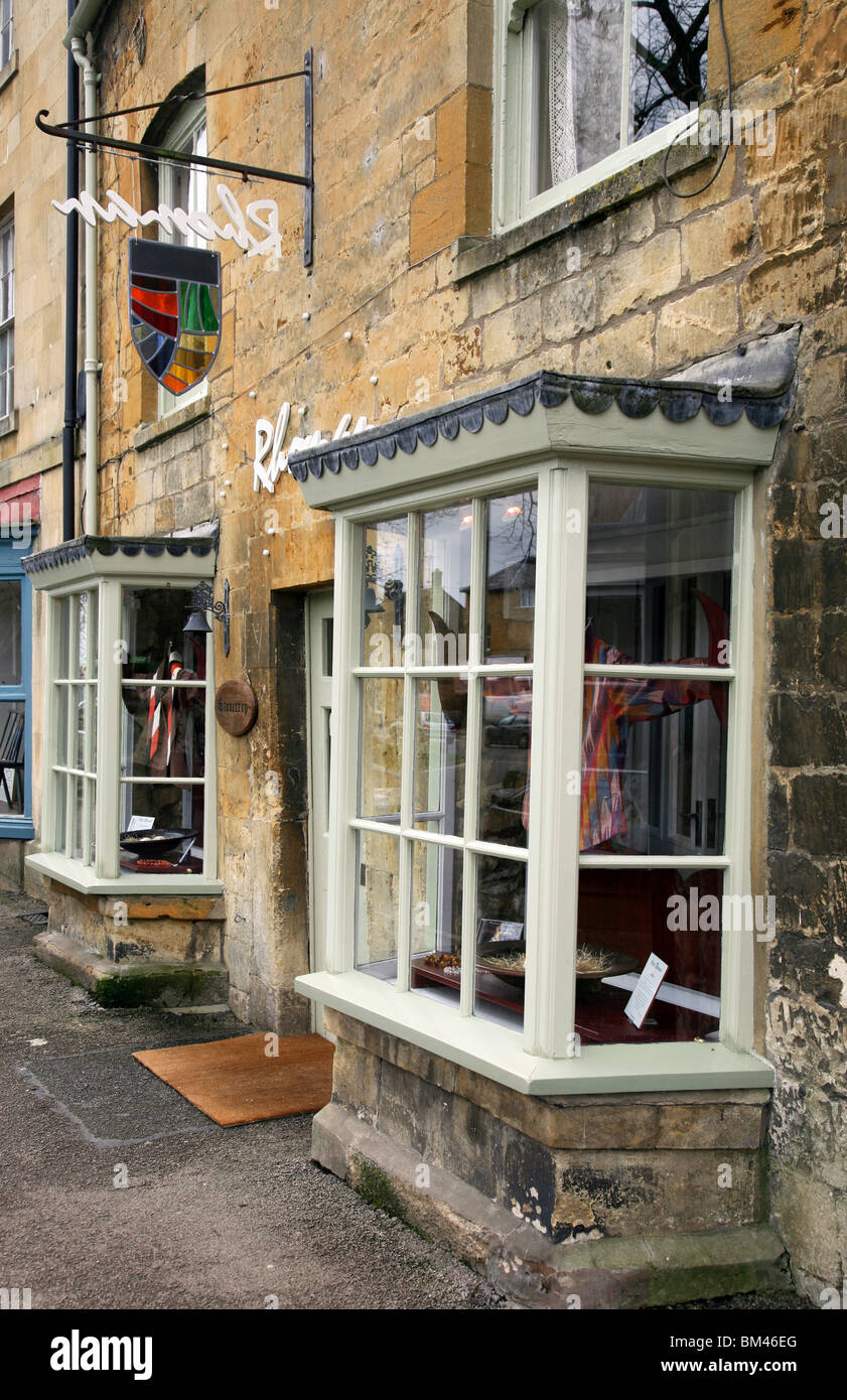 Attractive bay windowed shop in the main street of MoretoninMarsh