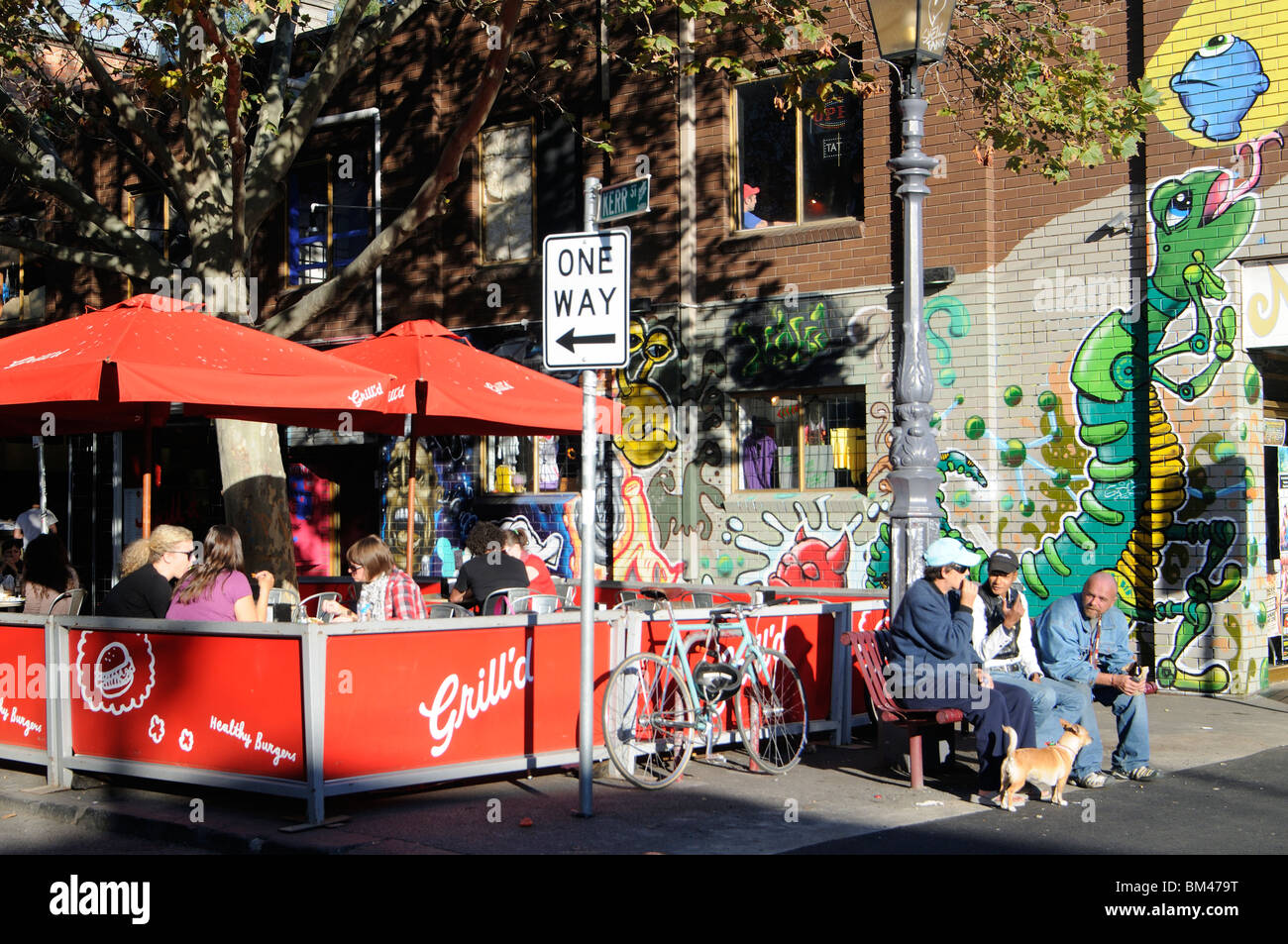 Brunswick Street Fitzroy, Melbourne Australia Stock Photo Alamy
