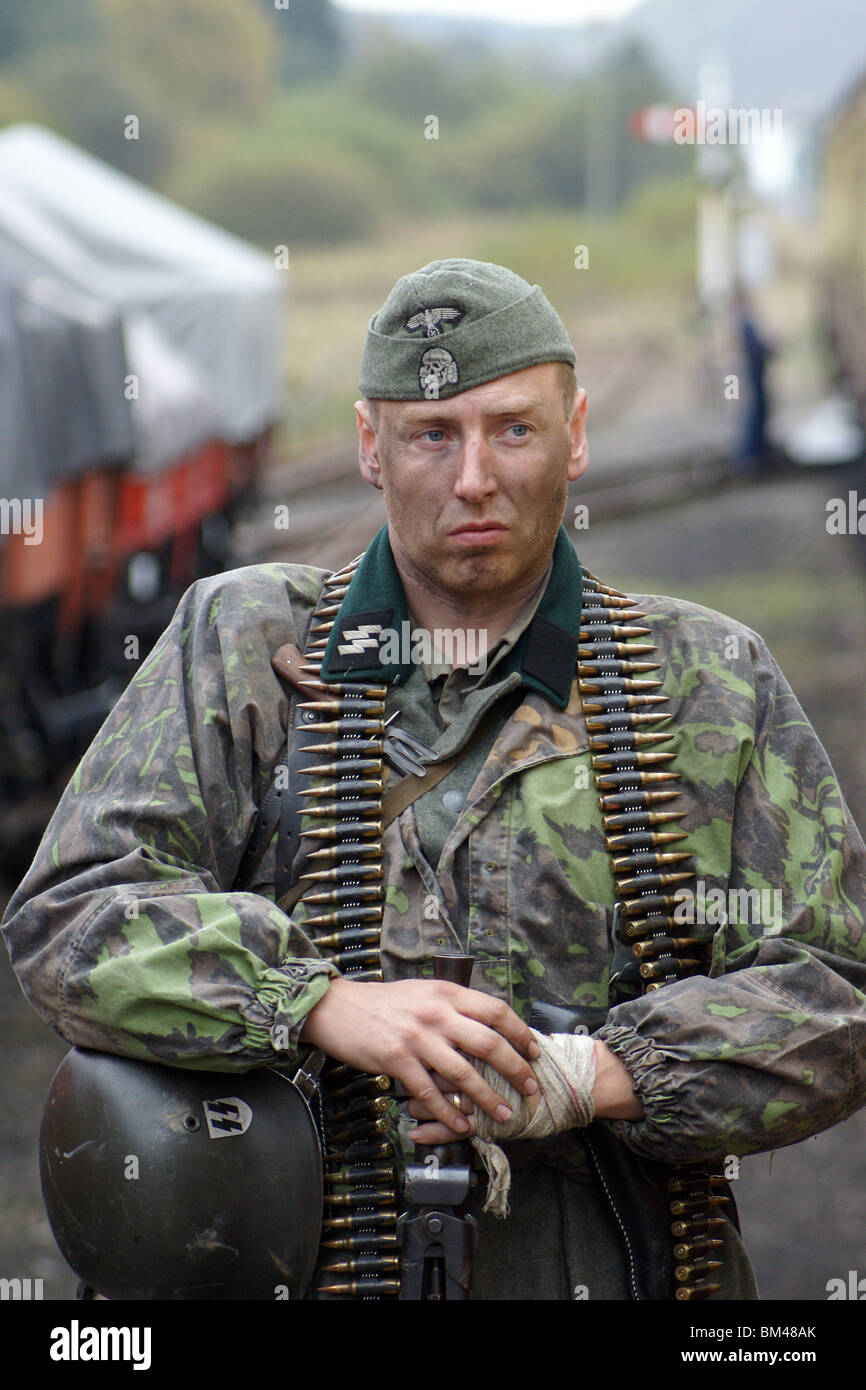 world war two SS German soldier Stock Photo: 29597867 - Alamy