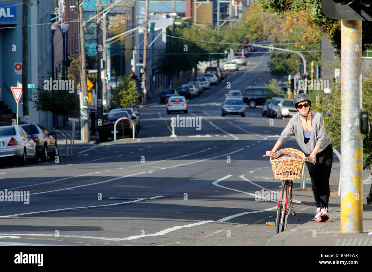 langridge street, collingwood, Melbourne Australia Stock Photo