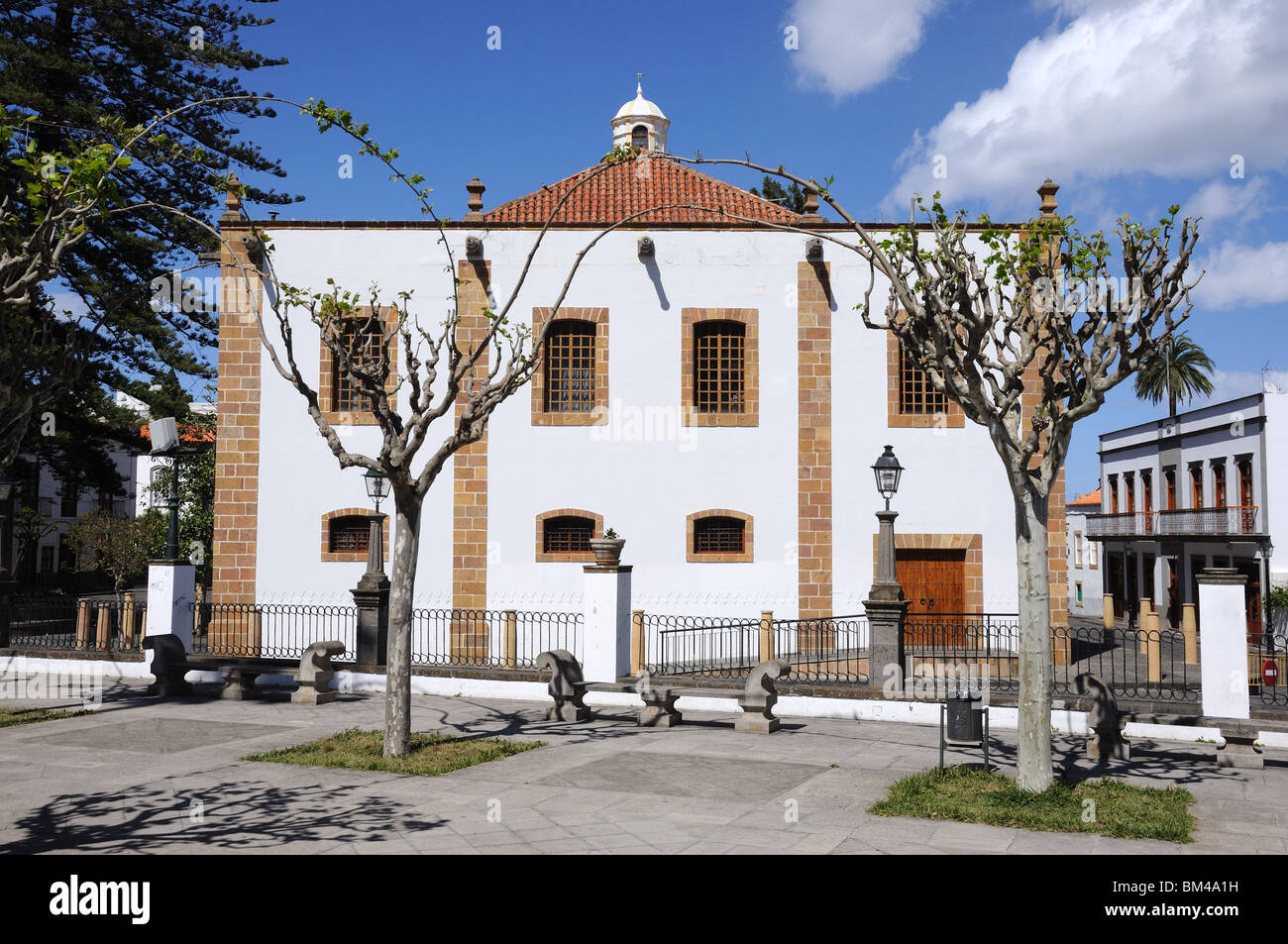 Historic town Teror, Grand Canary Island Spain Stock Photo