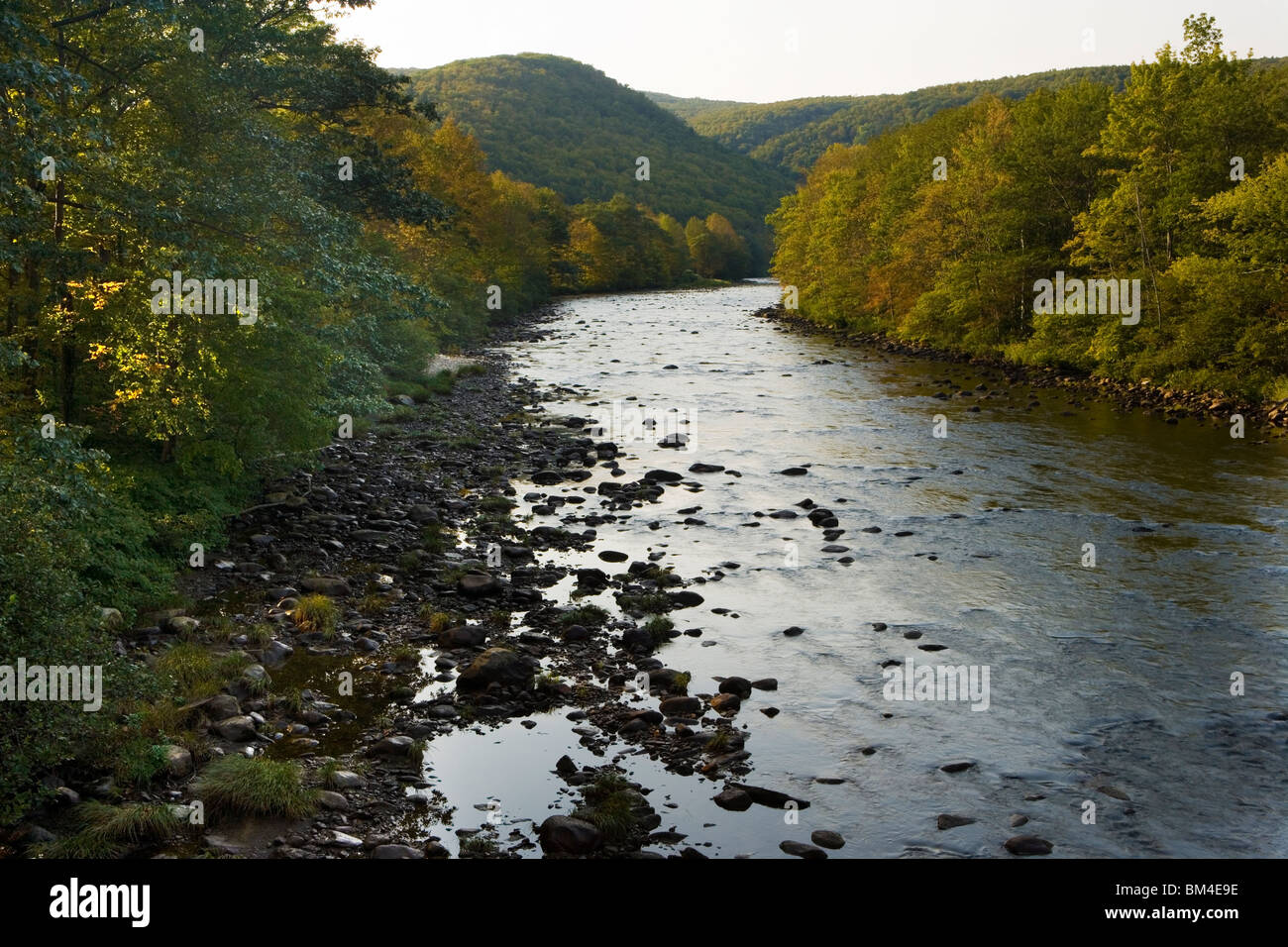 The Deerfield River in Rowe, Massachusetts Stock Photo Alamy