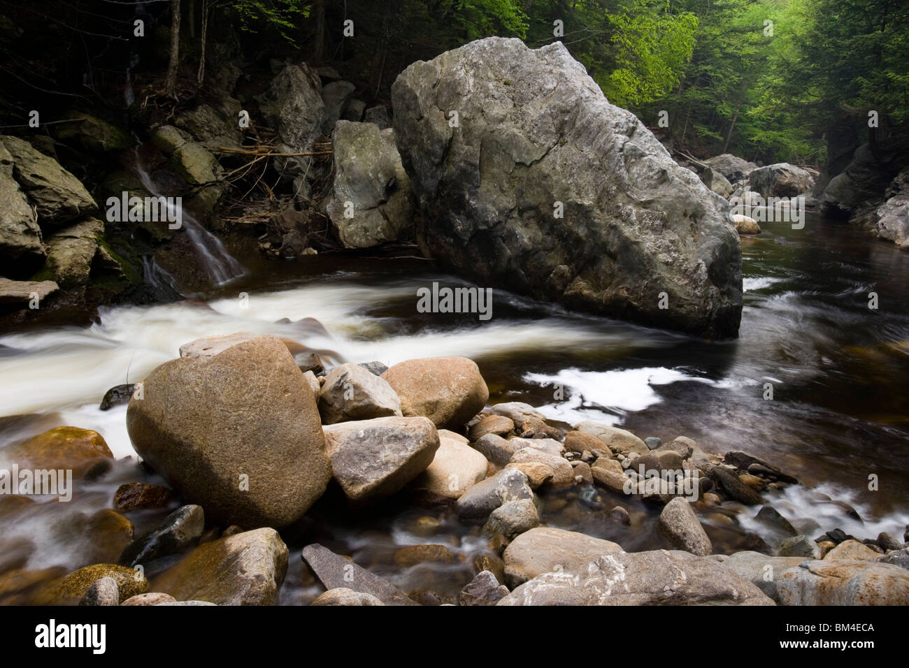 The Ashuelot River as it flows through Gilsum in Gilsum, New