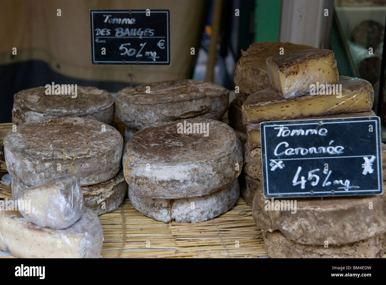 food market in Grenoble France Stock Photo Alamy