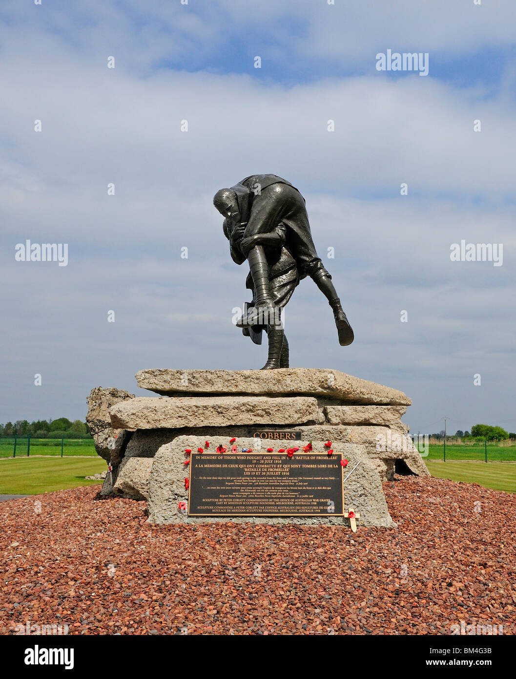 Fromelles australian memorial park hires stock photography and images