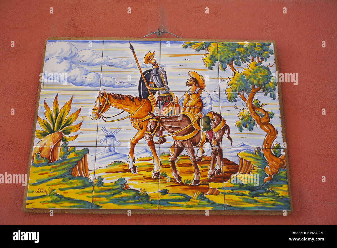 Ceramic tiles, Toledo, Spain Stock Photo Alamy