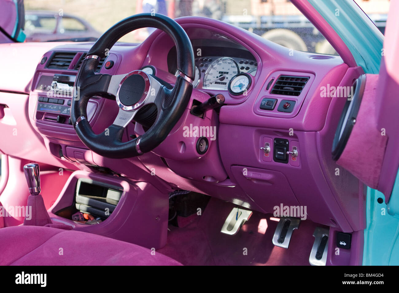 Custom Car Interior High Resolution Stock Photography and Images - Alamy