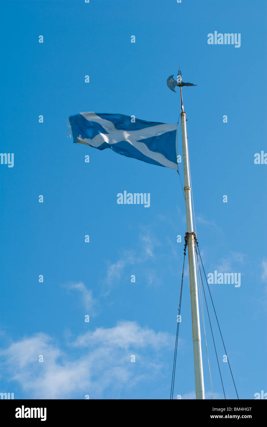 Saltire Flag Stock Photo