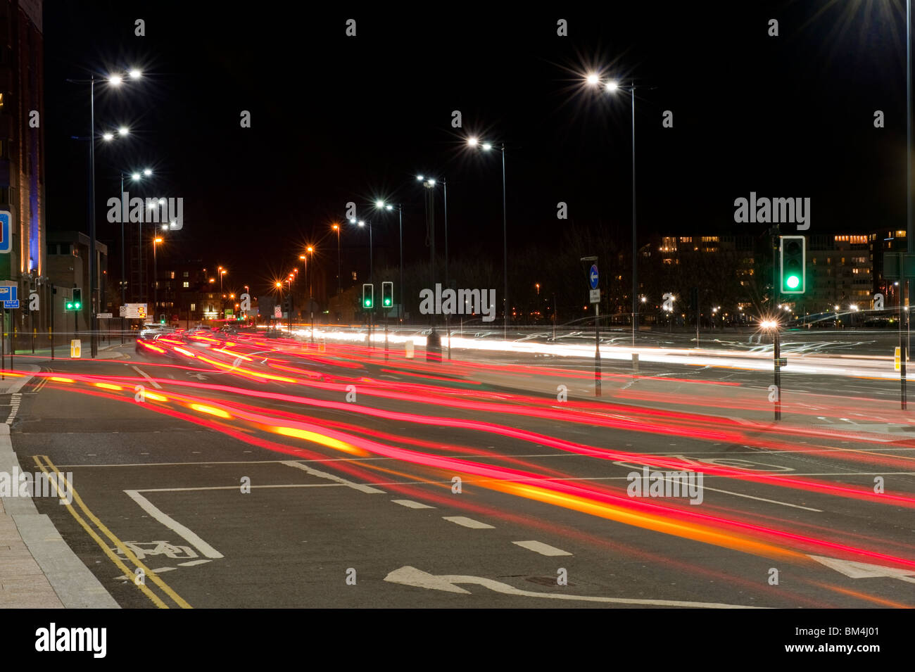 Car headlight night hi-res stock photography and images - Alamy