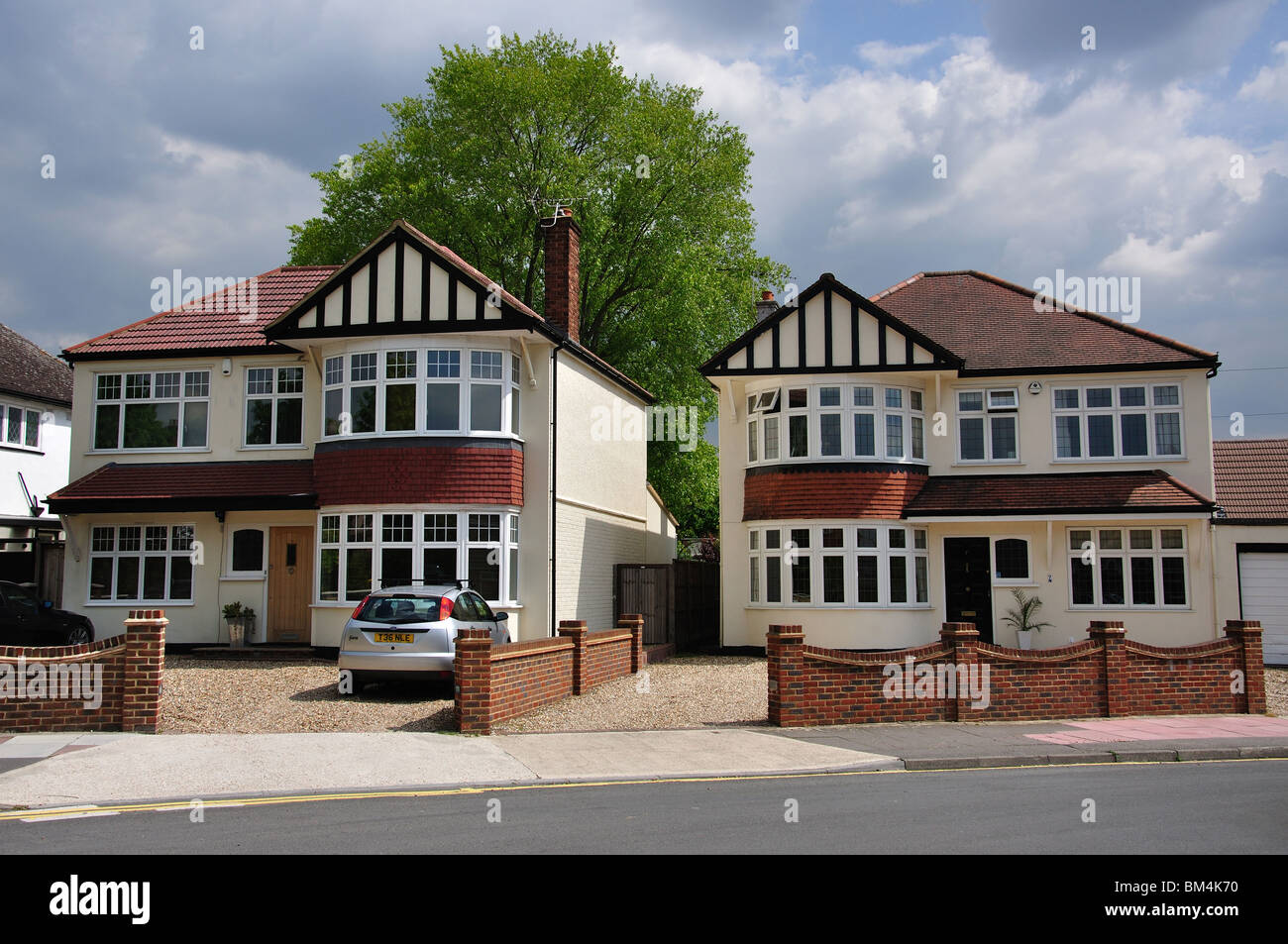 Street scene, South Drive, Ruislip, London Borough of Hillingdon