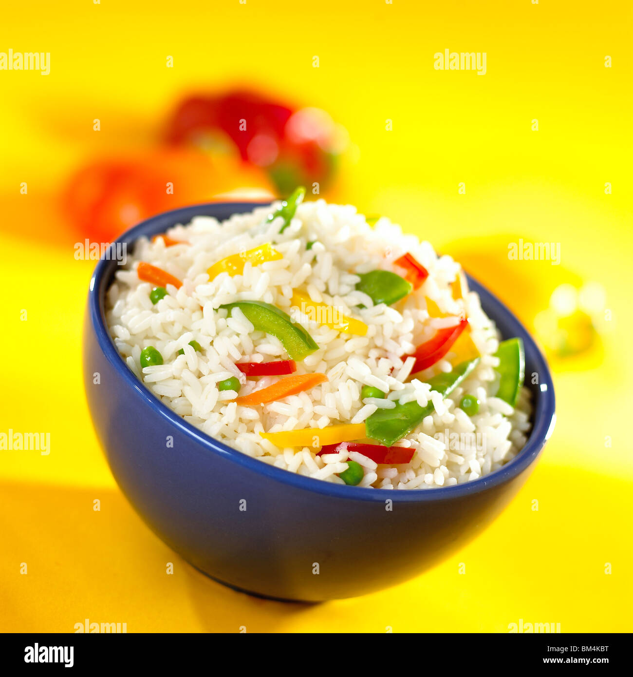 Stir fry rice Stock Photo - Alamy