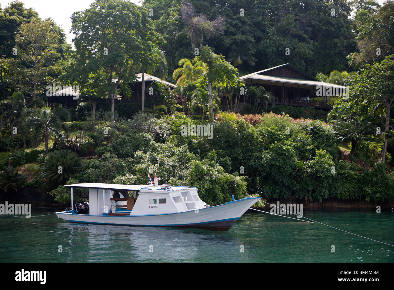 Lembeh Strait Resort, North Sulawesi, Indonesia Stock Photo