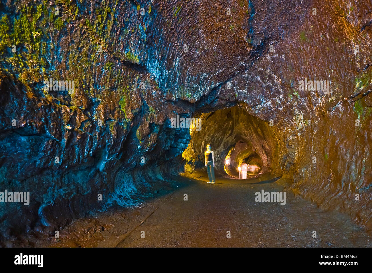 Thurston Lava Tube, Volcanoes National Park, Kilauea, Big Island, Hawaii, USA Stock Photo