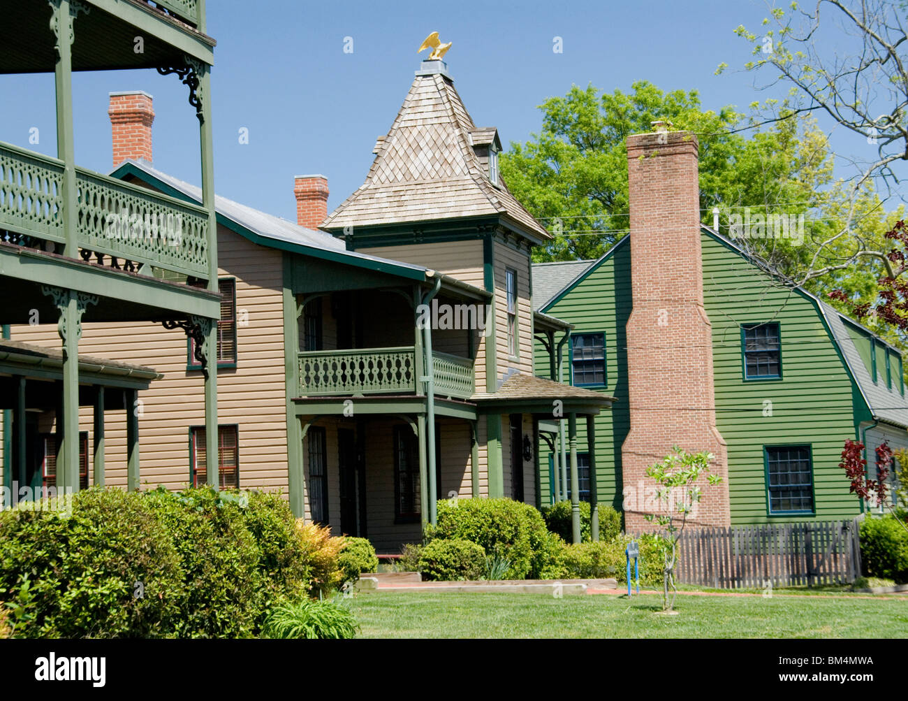 Historic buildings Chesapeake Bay Maritime Museum St. Michaels Maryland
