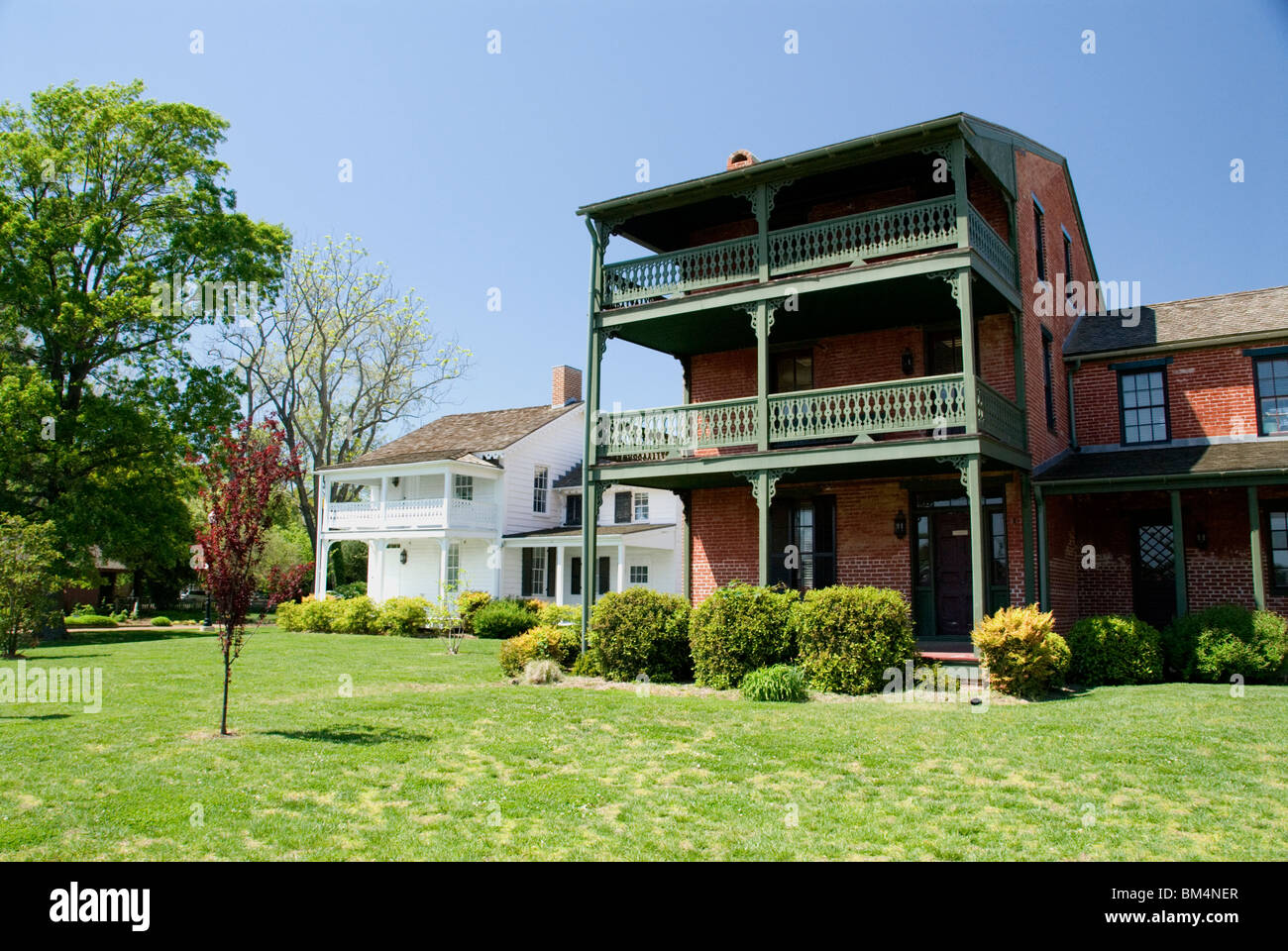 Historic buildings Chesapeake Bay Maritime Museum St. Michaels Maryland