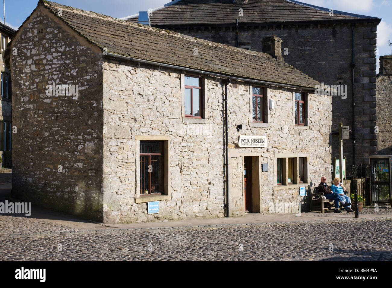 The Folk Museum in Grassington village, North Yorkshire, England. Stock Photo