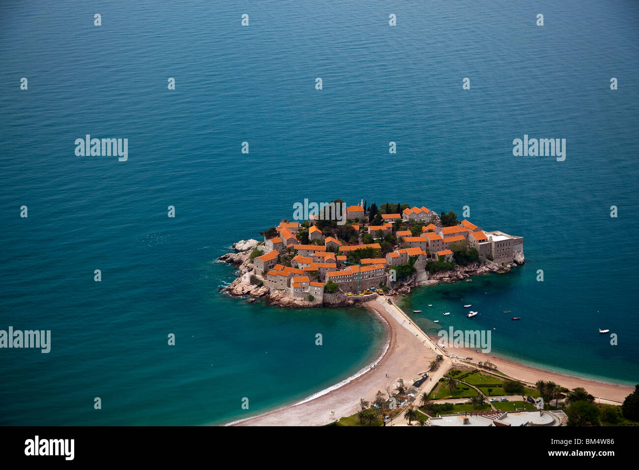 Sveti Stefan, Montenegro Stock Photo - Alamy