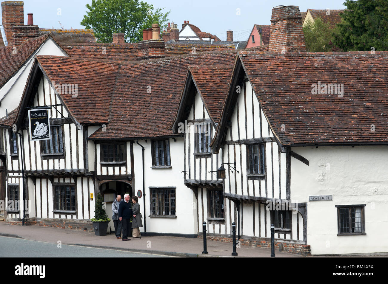 The Swan hotel, Lavenham, Suffolk, UK Stock Photo Alamy
