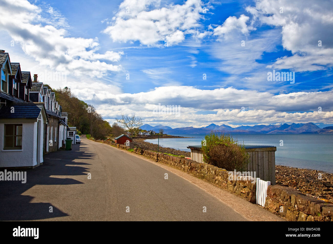 Applecross village, Wester Ross Scotland West coast Highlands Great