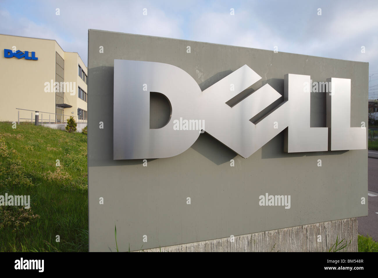 Dell Call-Center for Germany in Halle (Saale) Stock Photo
