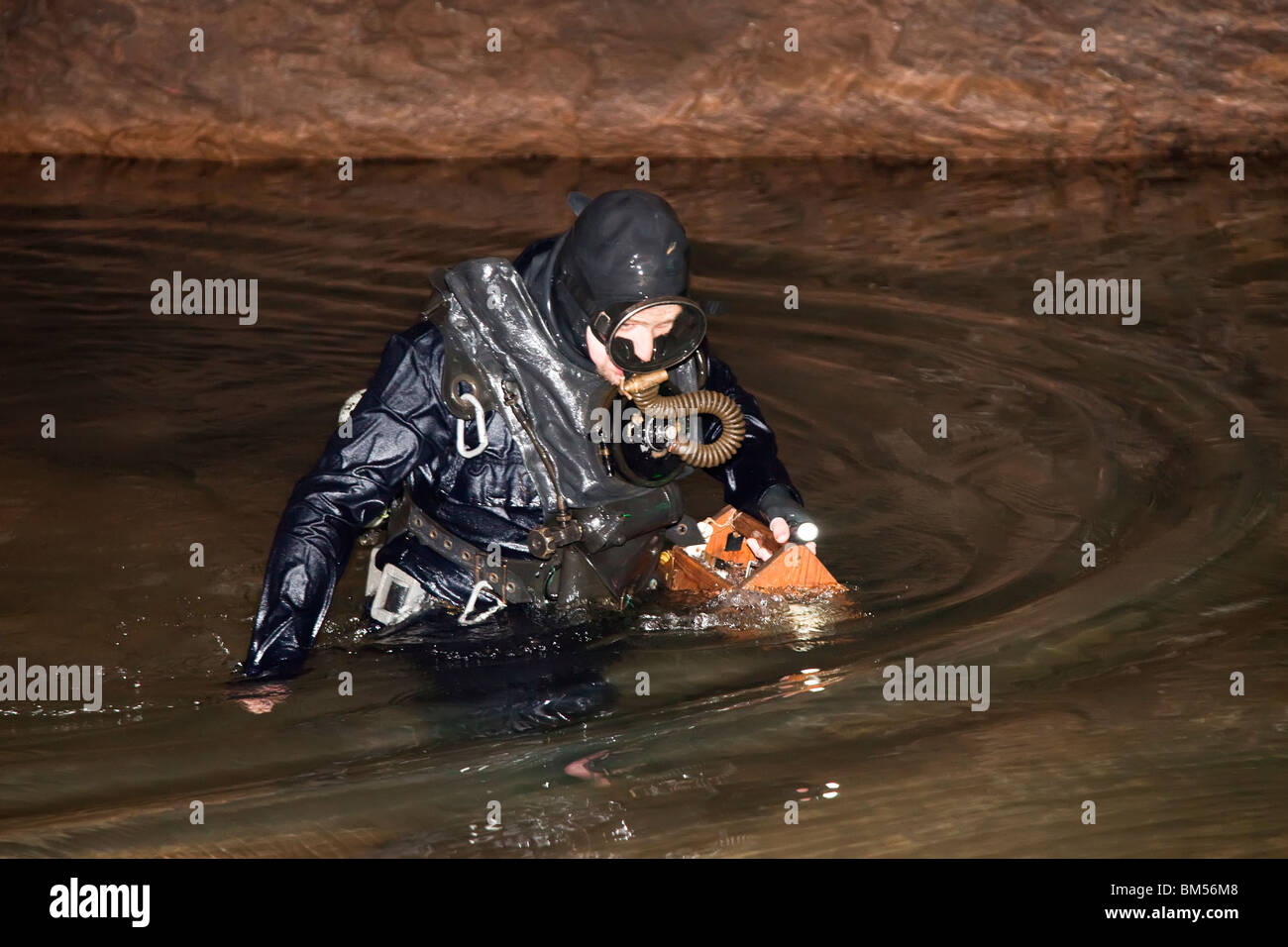 1950s Clearance Diver Breathing Apparatus used in diving history