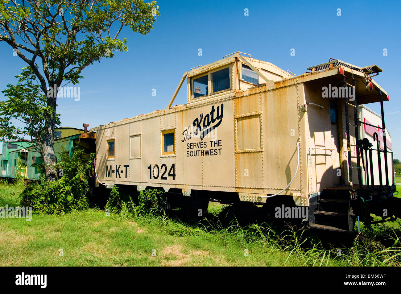 Katy Rail Car Stock Photo Alamy