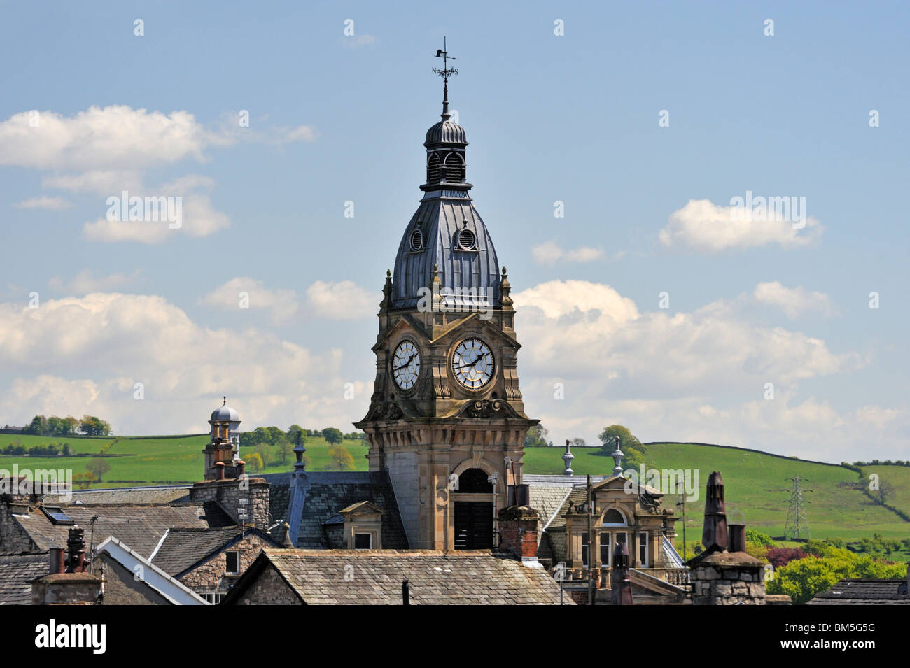 The Town Hall. Kendal, Cumbria, England, United Kingdom Europe Stock