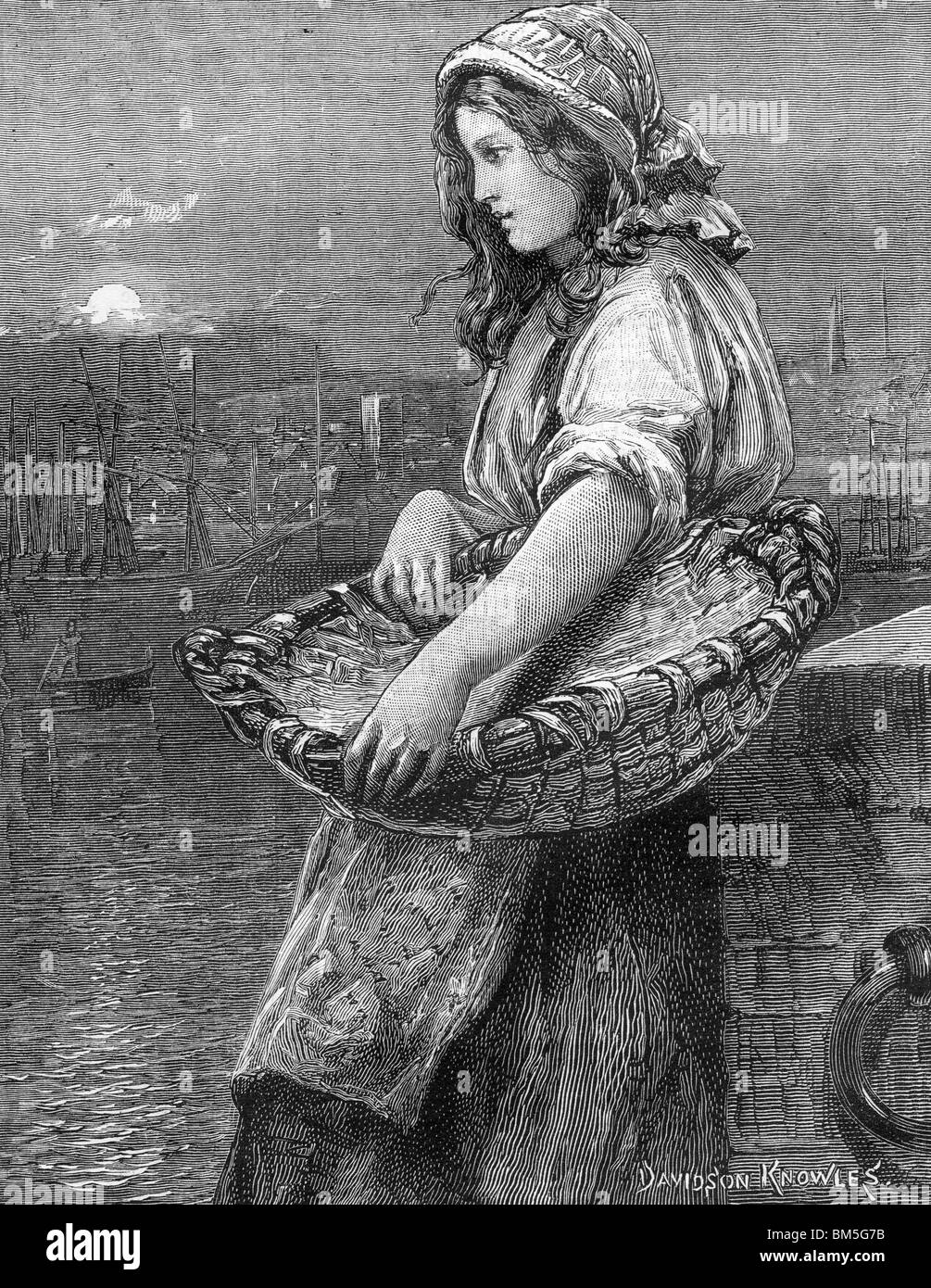 Lady flower Black and White Stock Photos & Images Alamy