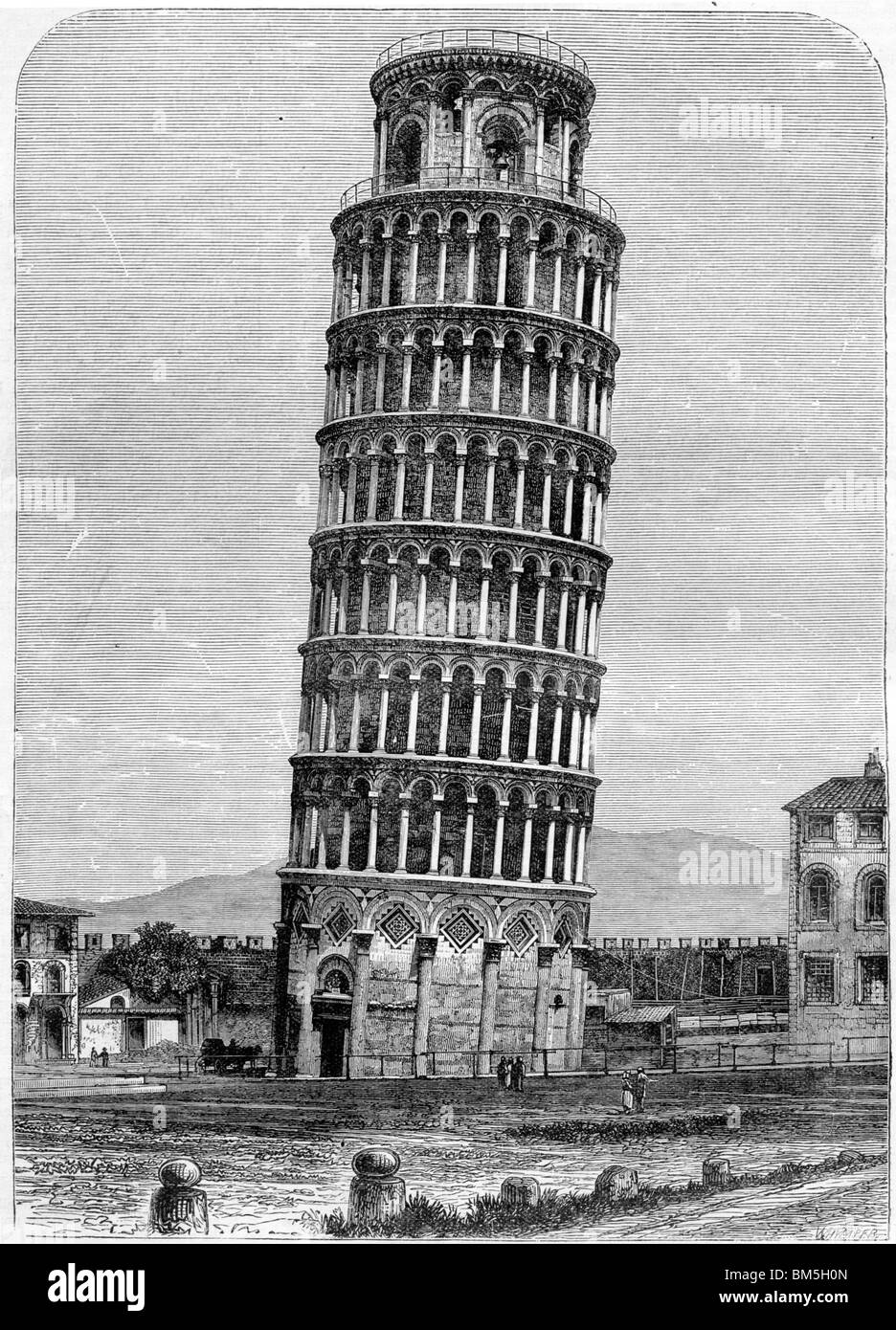 The Leaning Tower of Pisa Stock Photo Alamy
