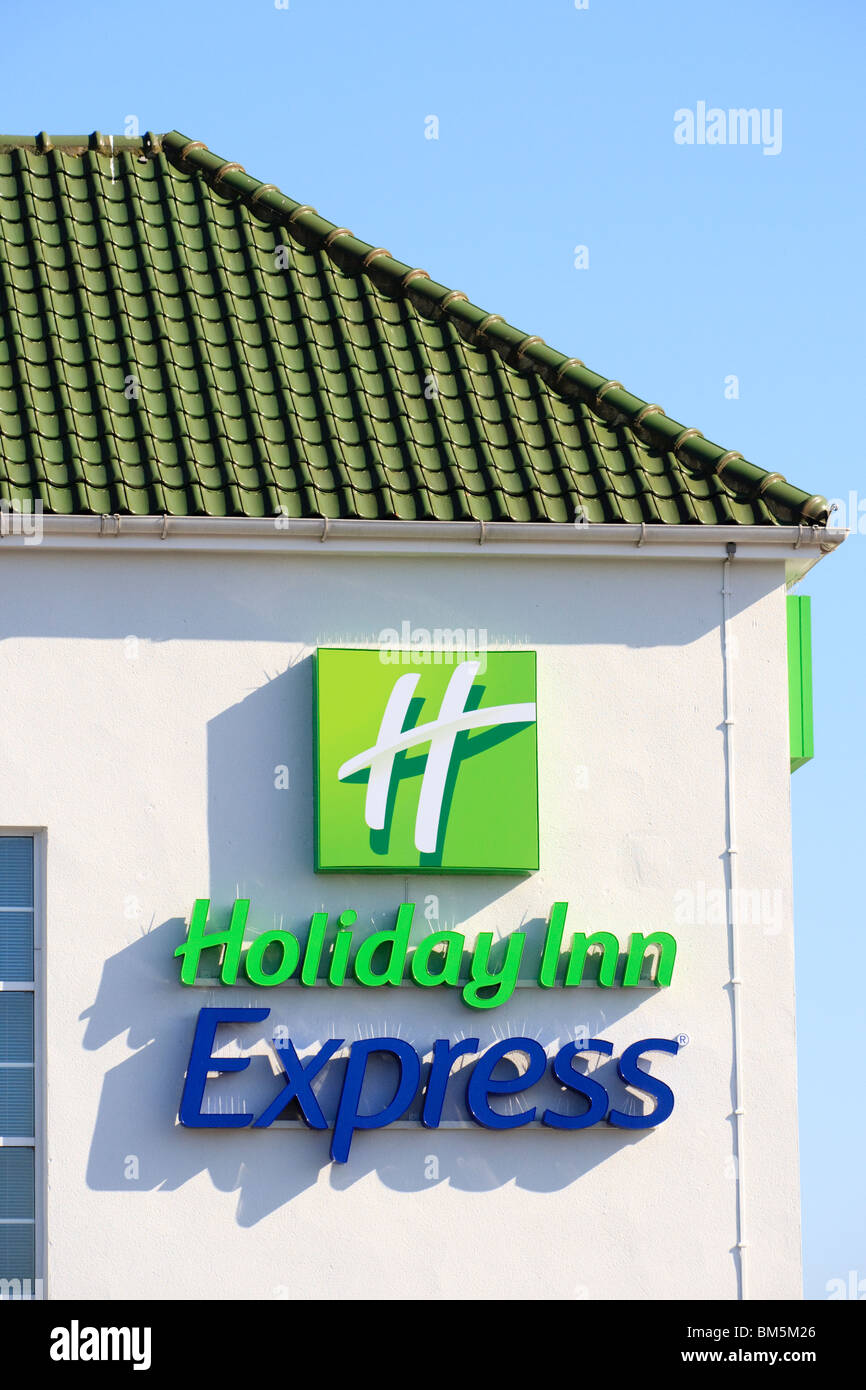 Holiday Inn Express Motel Stock Photo