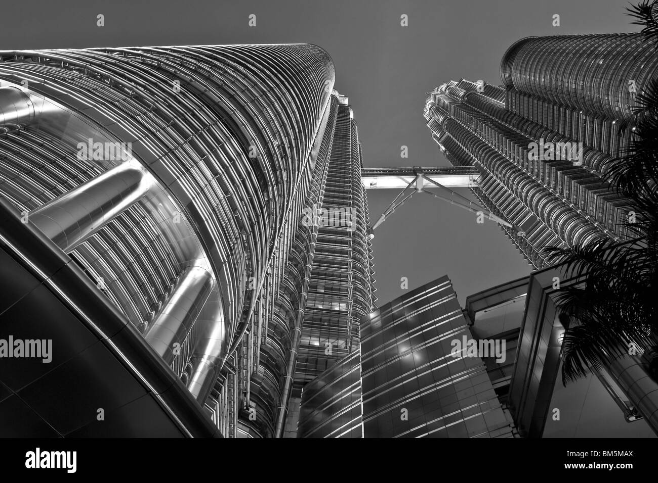 Malaysian petronas towers Black and White Stock Photos & Images - Alamy