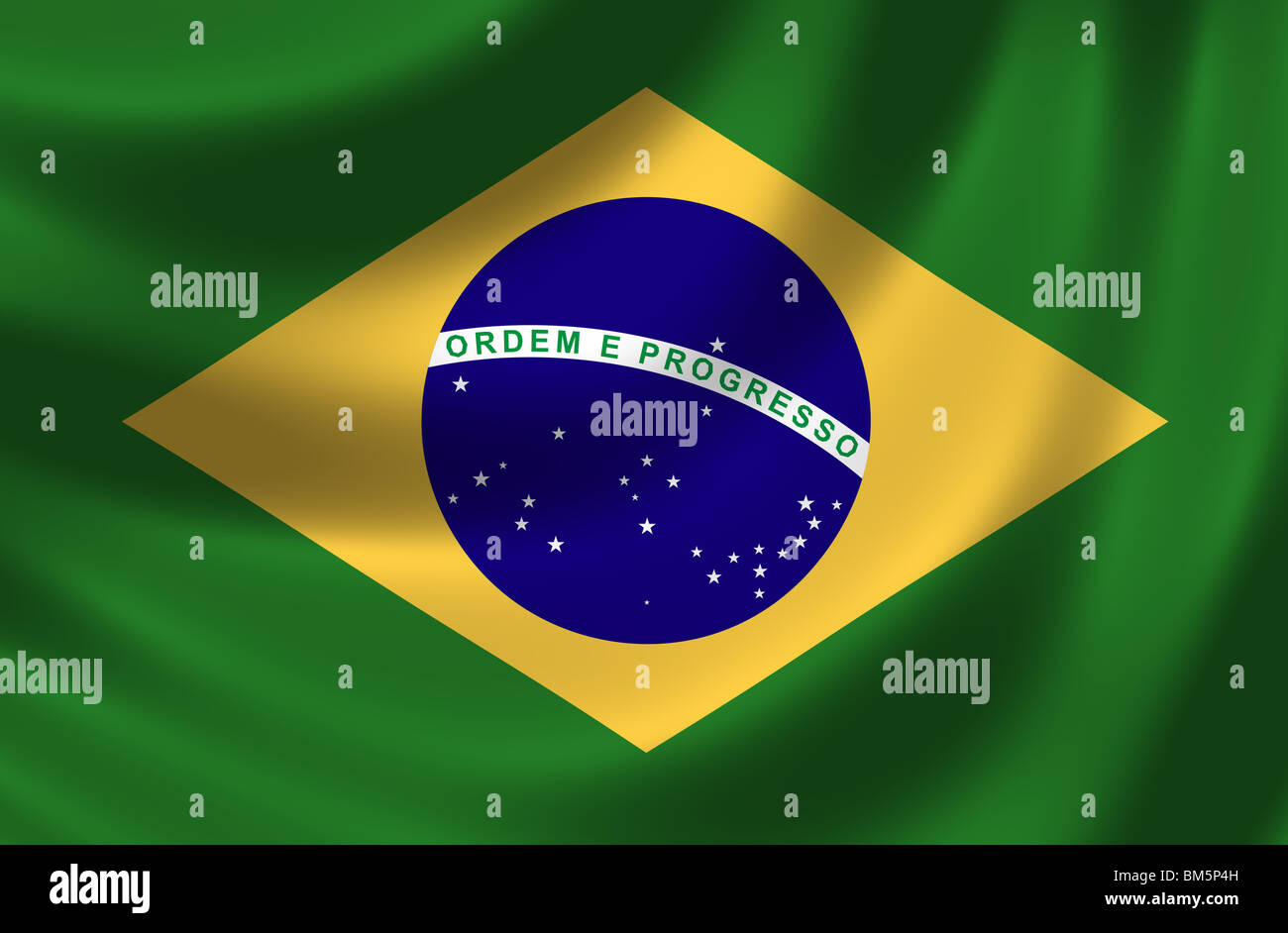 Brazil flag hi-res stock photography and images - Alamy