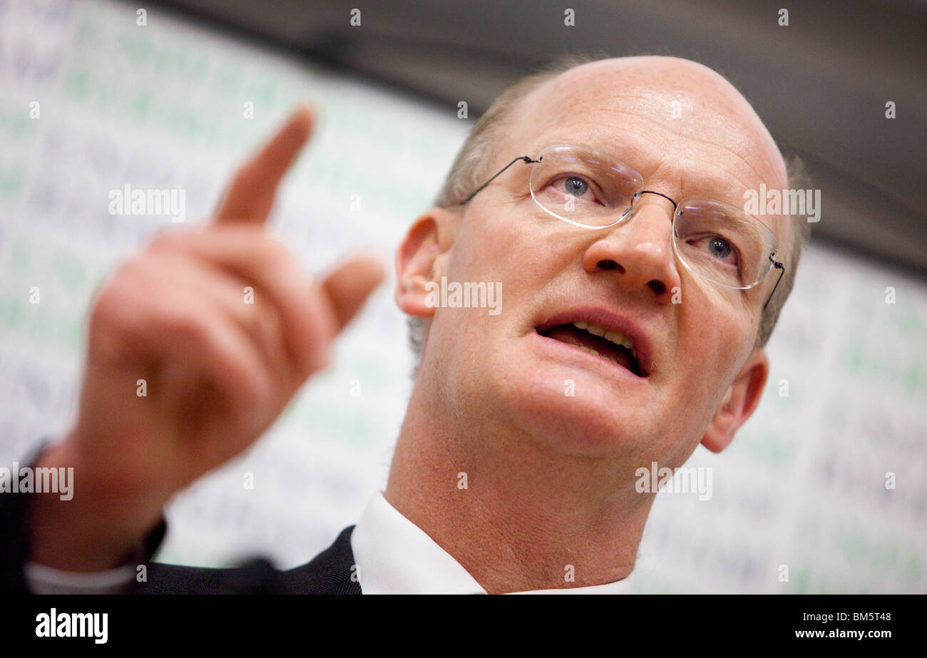 David Willetts MP, minister for science and universities makes his