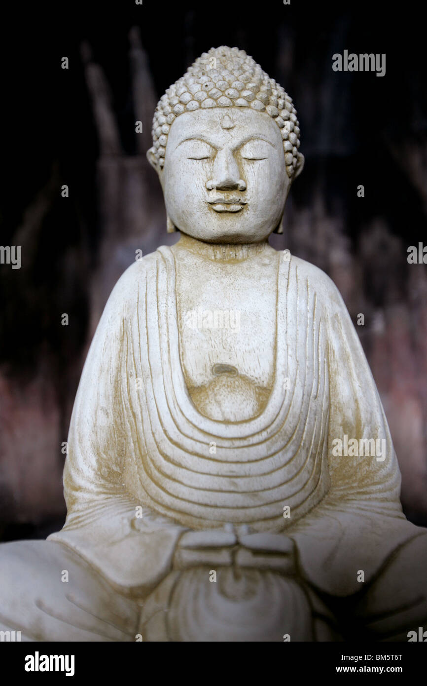 Buddha figure with eyes closed hires stock photography and images Alamy