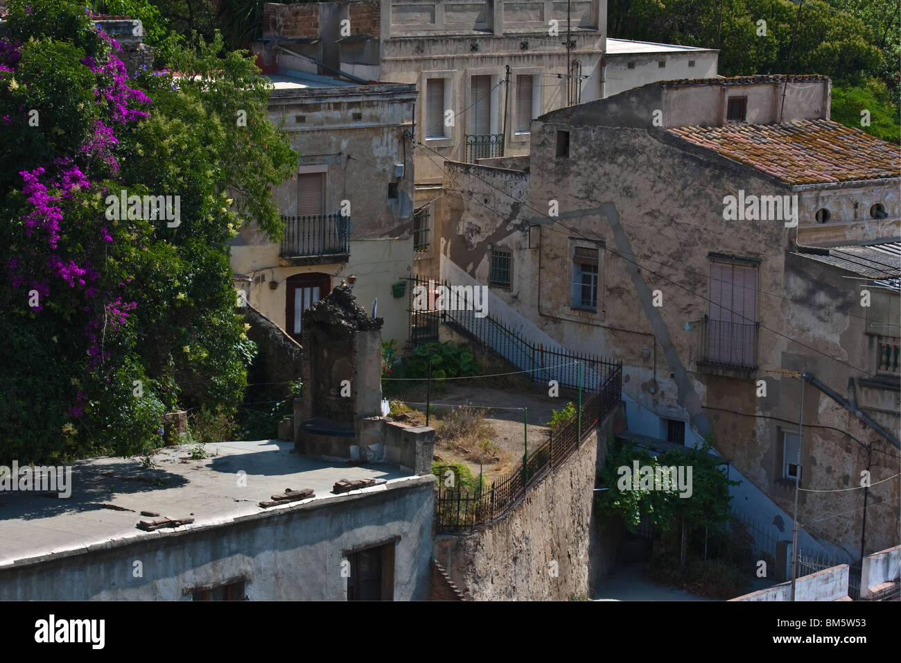 barcelona suburban backyard away from tourism BM5W53