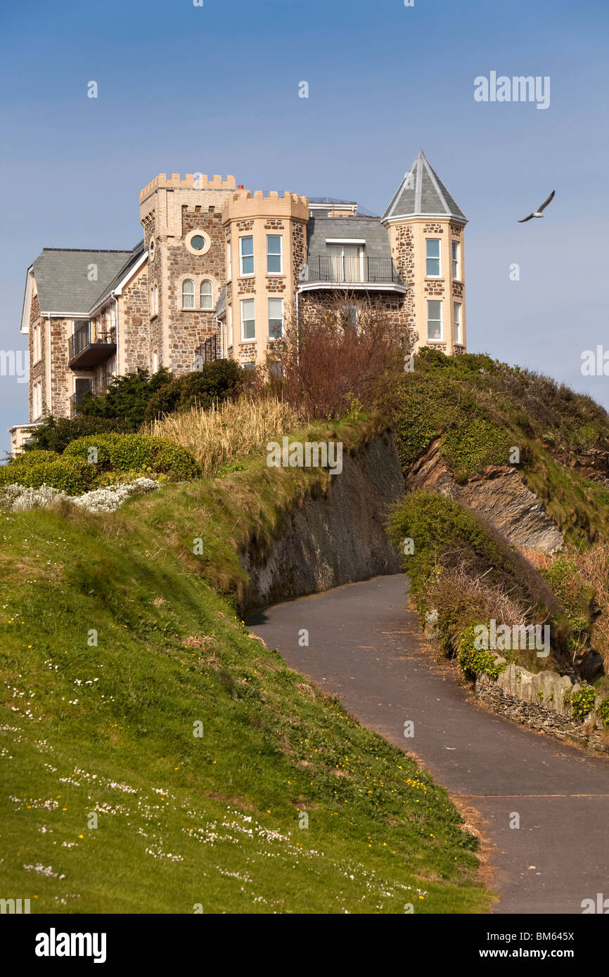 Clifftop house devon hires stock photography and images Alamy