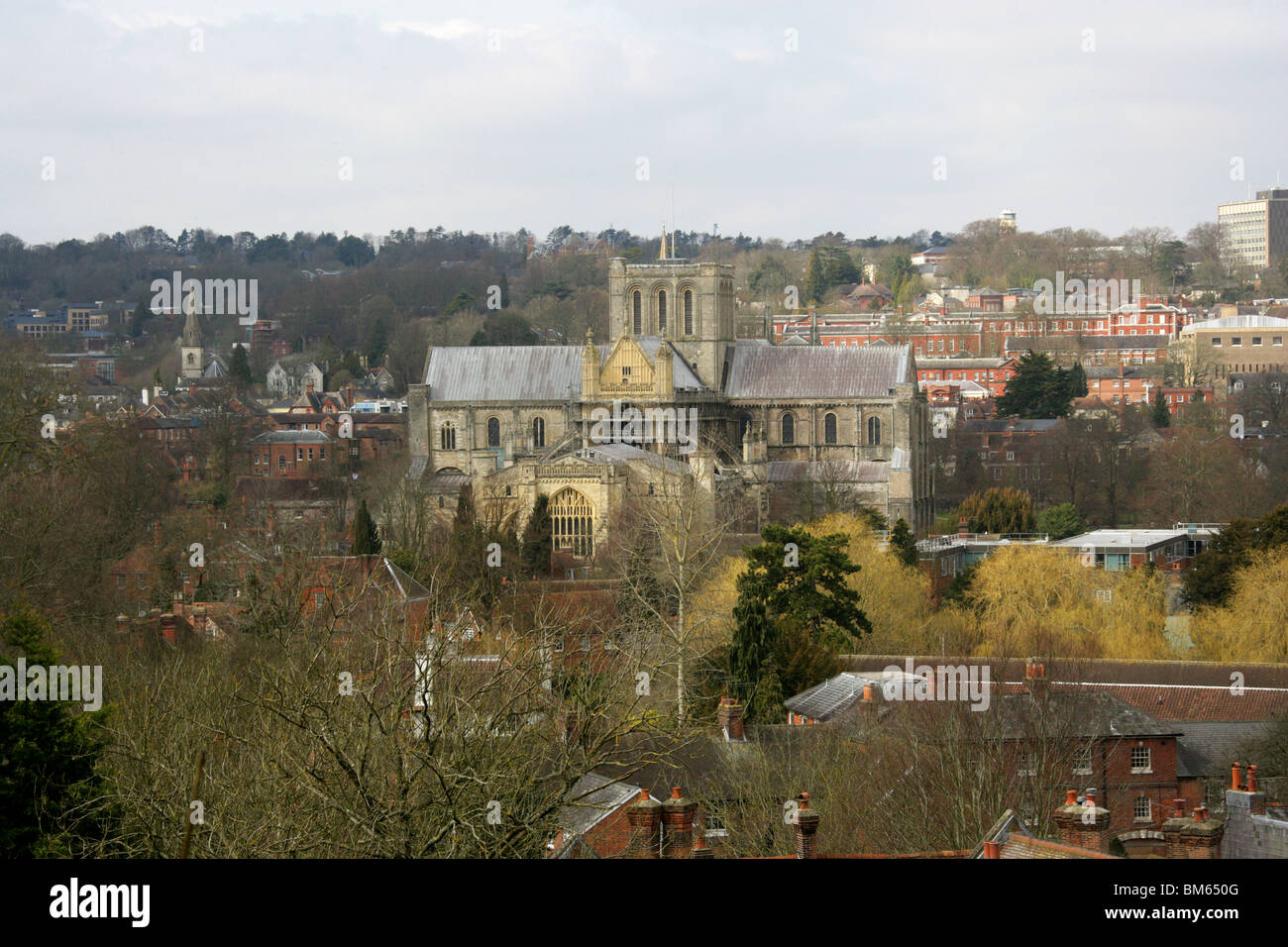The East Prospect of Winchester and the Cathedral from St Giles Hill