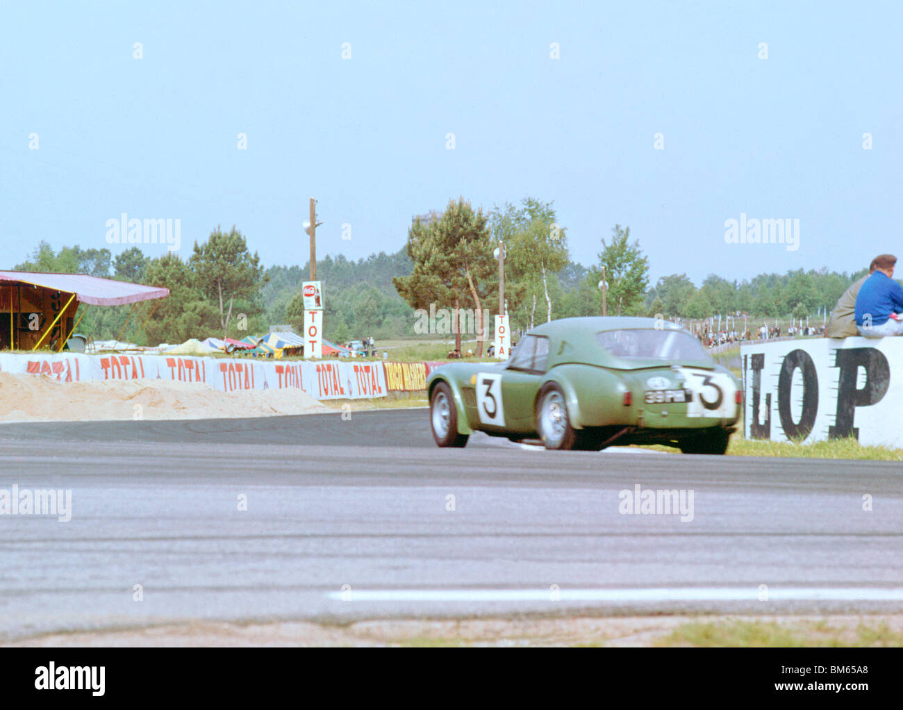 AC Cobra 1963 Le Mans. Bolton and Sanderson Stock Photo
