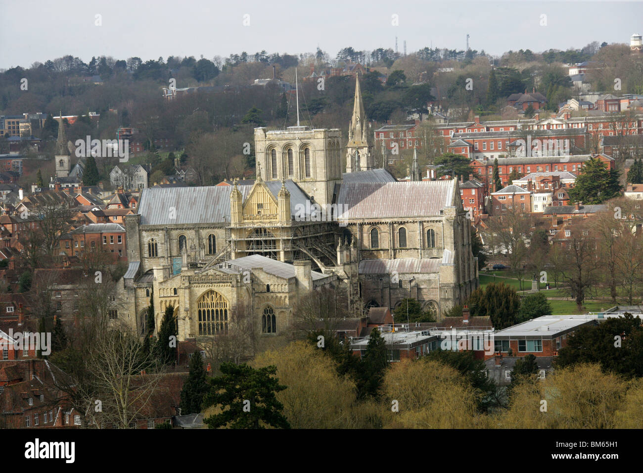 The East Prospect of Winchester and the Cathedral from St Giles Hill