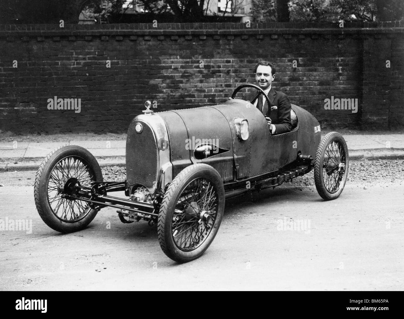 Raymond Mays in 1925 AC Supercharged Stock Photo