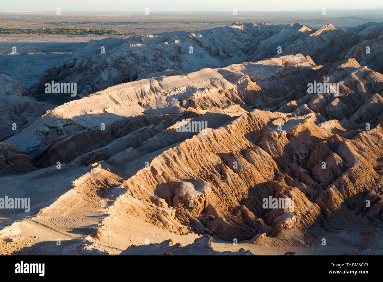 Valle de la Luna, Moon Valley, Atacama Desert, Chile Stock Photo