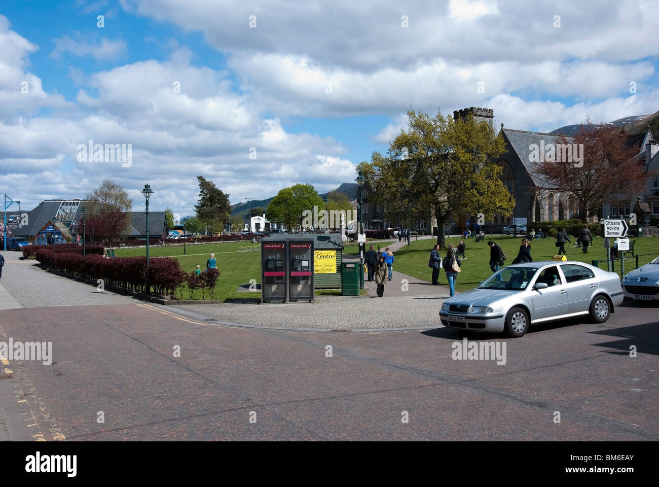 The Parade High Street Fort William Lochaber Western Highlands Scotland