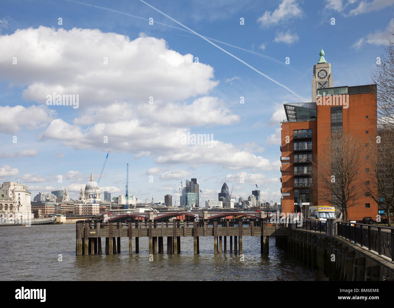 Oxo Tower Wharf, Bargehouse St, South Bank, London Stock Photo