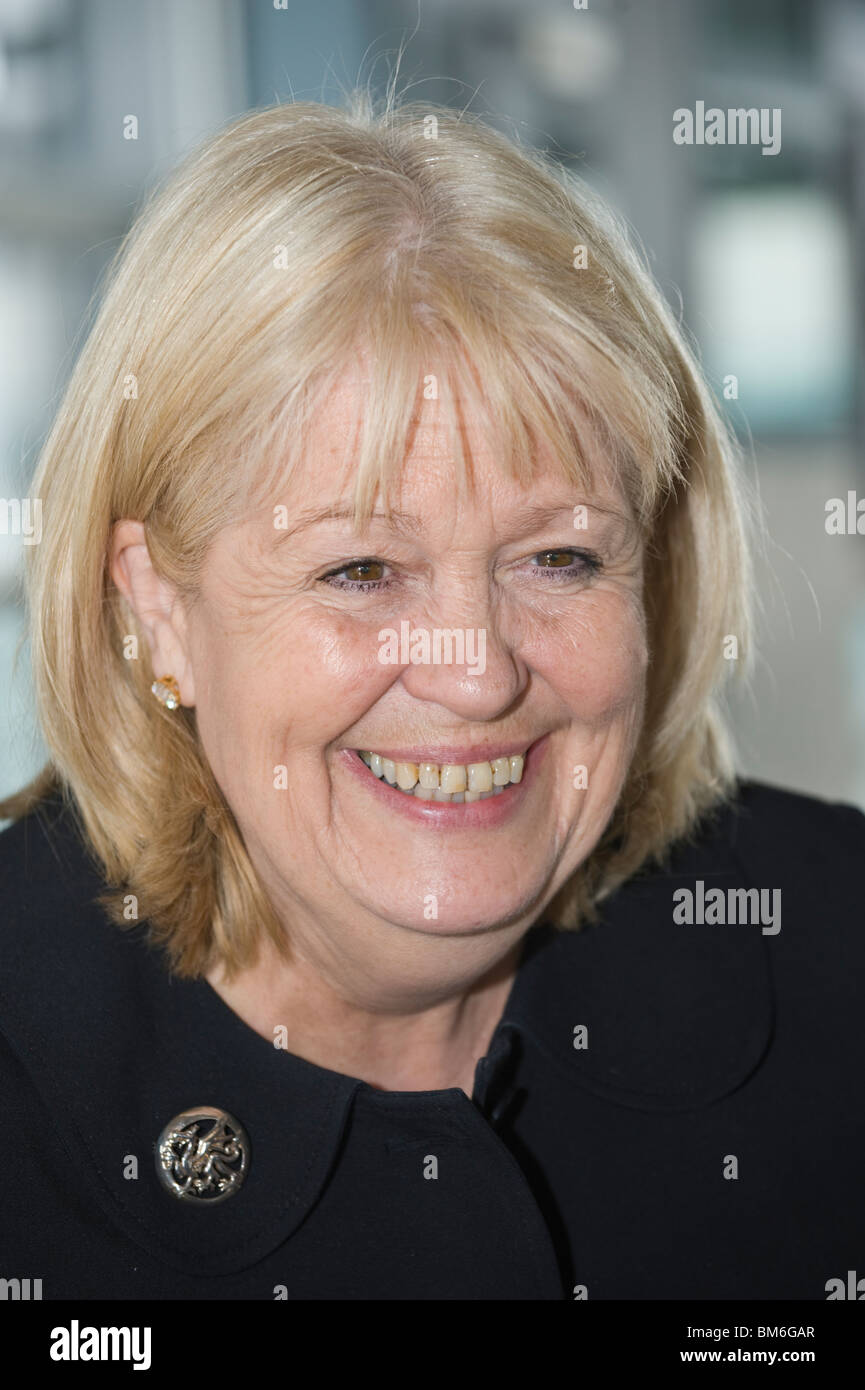 Cheryl Gillan MP Conservative Secretary of State for Wales in the British coalition government Stock Photo