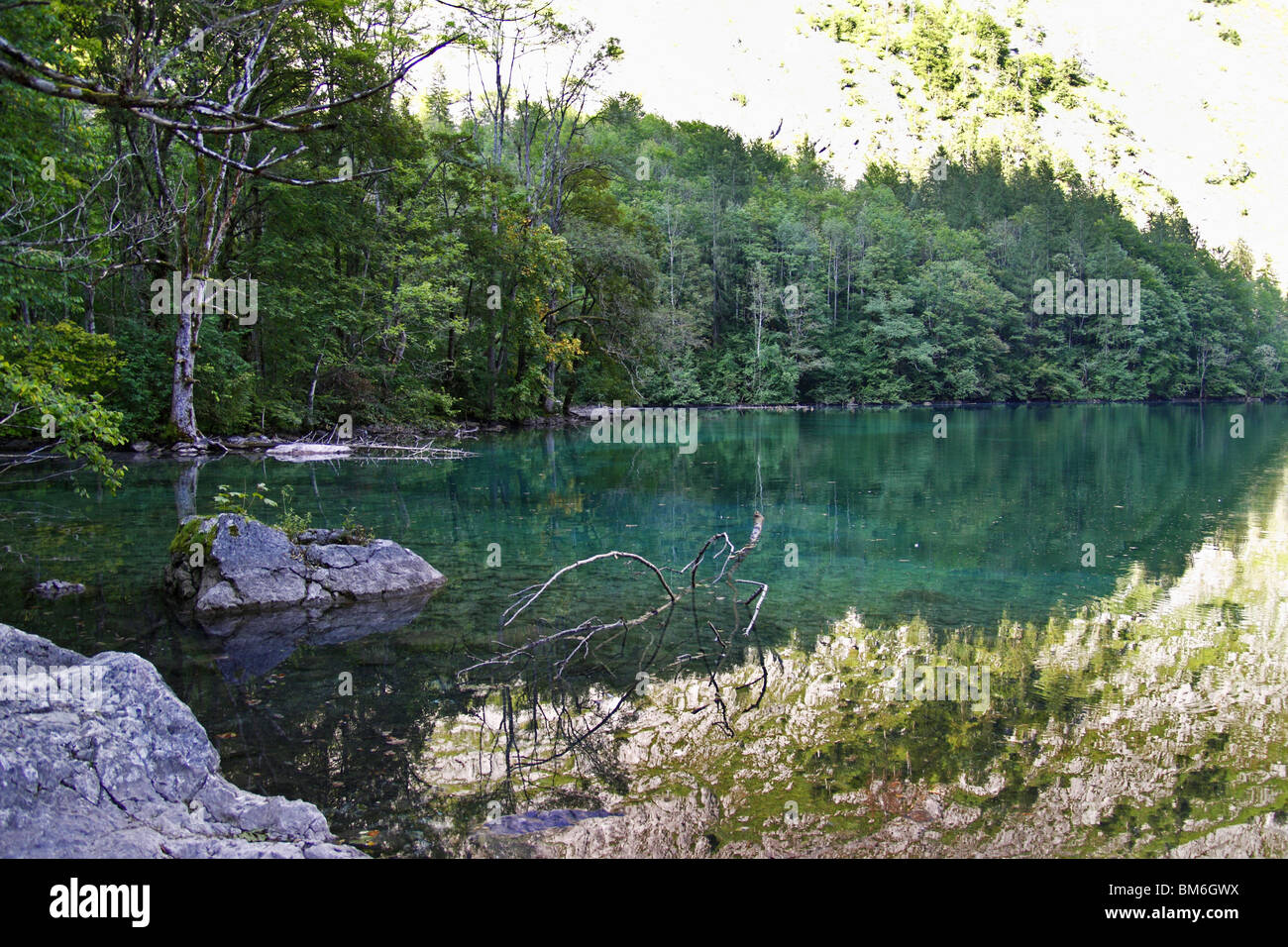 Alps, MOUNTAINS, Berchtesgaden, Königssee Stock Photo