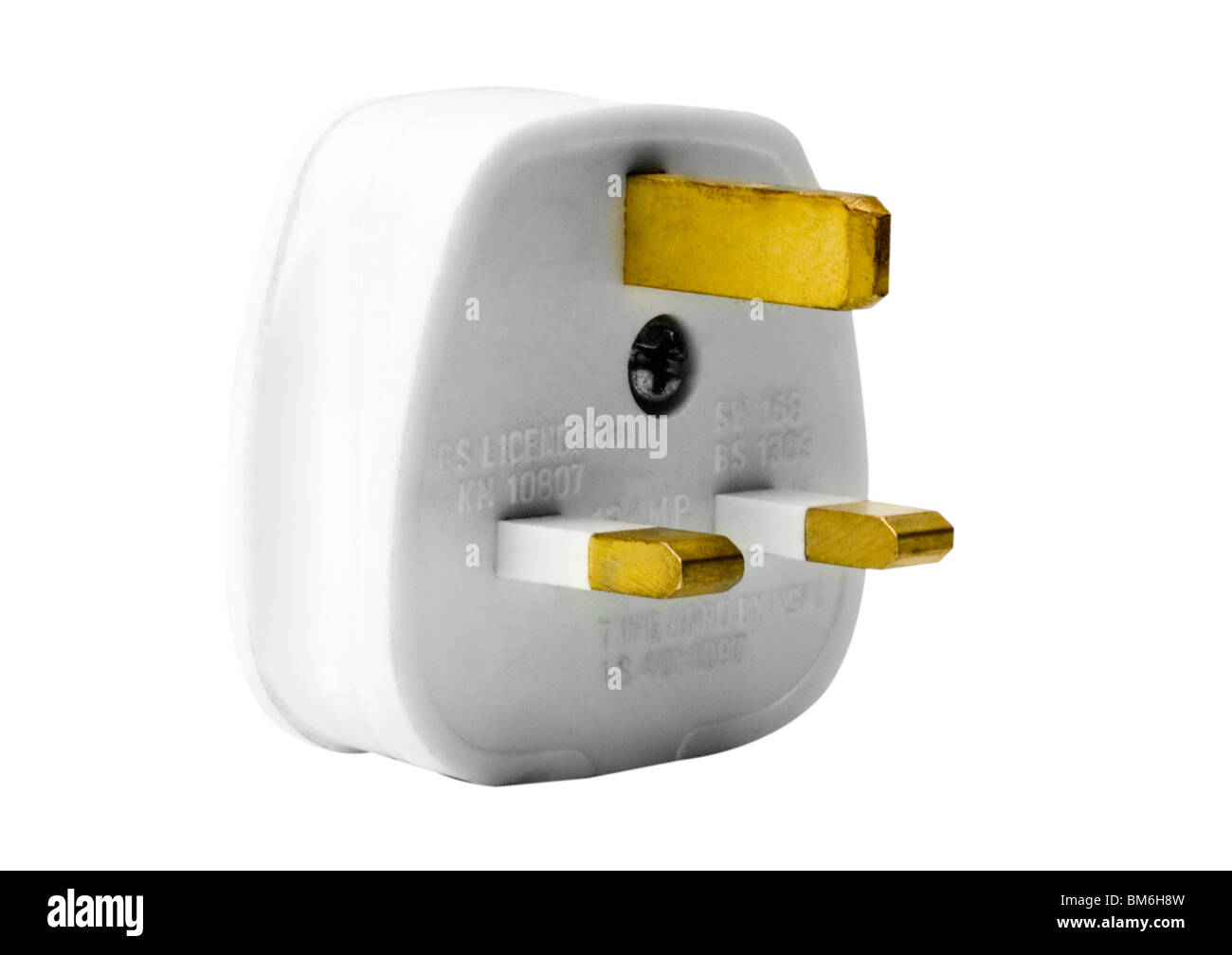 Close-up of an electrical plug Stock Photo - Alamy