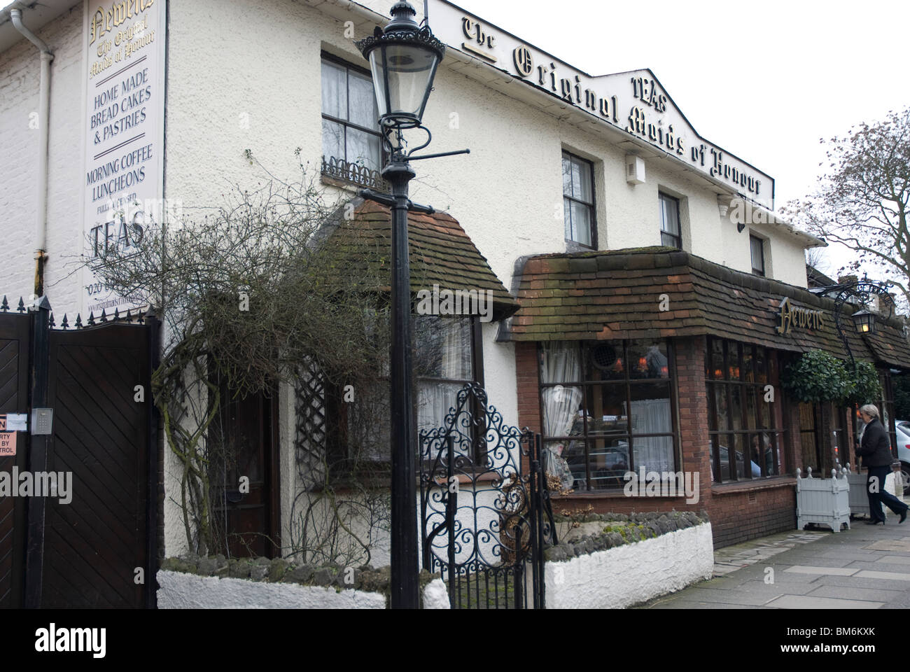 The Original Maids Of Honour Tearoom Kew London Stock Photo Alamy